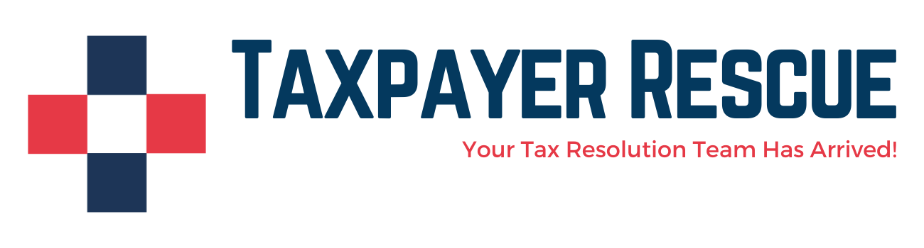 Taxpayer rescue logo banner tax resolutions services