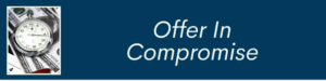 Offer in Compromise Banner page Taxpayer rescue Tax representation services